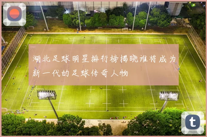 湖北足球明星排行榜揭晓谁将成为新一代的足球传奇人物