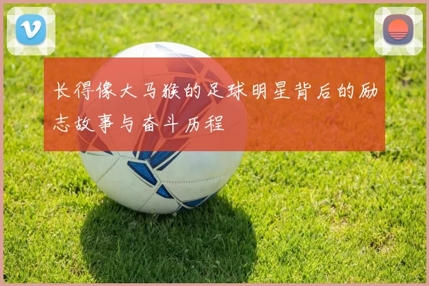 长得像大马猴的足球明星背后的励志故事与奋斗历程